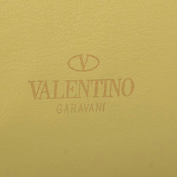 2014 Valentino Garavani rockstud double handle bag 1912 yellow on sale